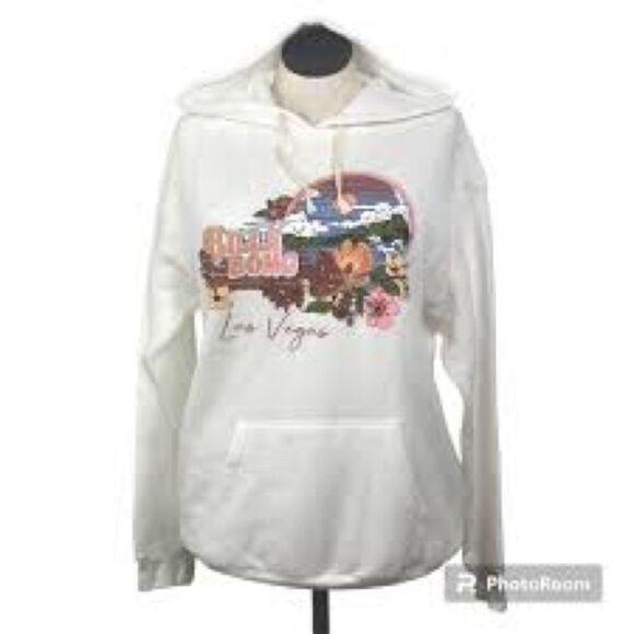 BILLABONG XS Hoodie Pullover Coastal Dreamer White Kangaroo Pocket - Picture 5 of 11